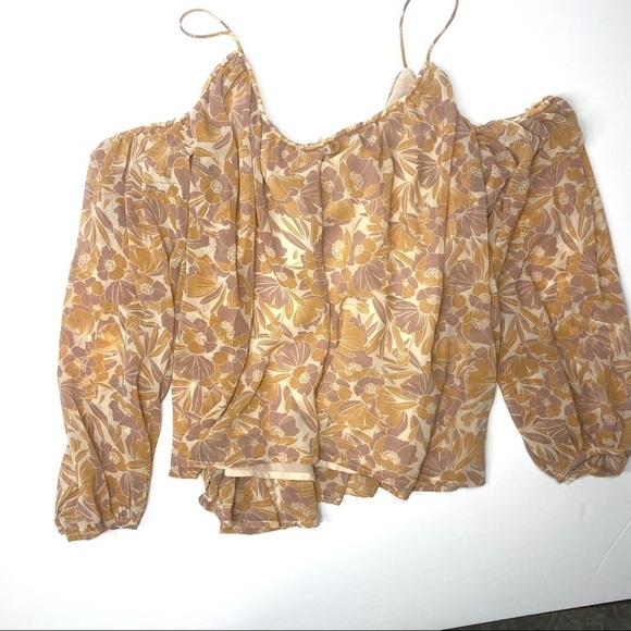 Revolve ASTR the Label Josephine Cold Shoulder Top - Picture 7 of 9